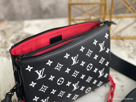 Official oldcobbler VUITTON COUSSIN LOUIS PM 0809